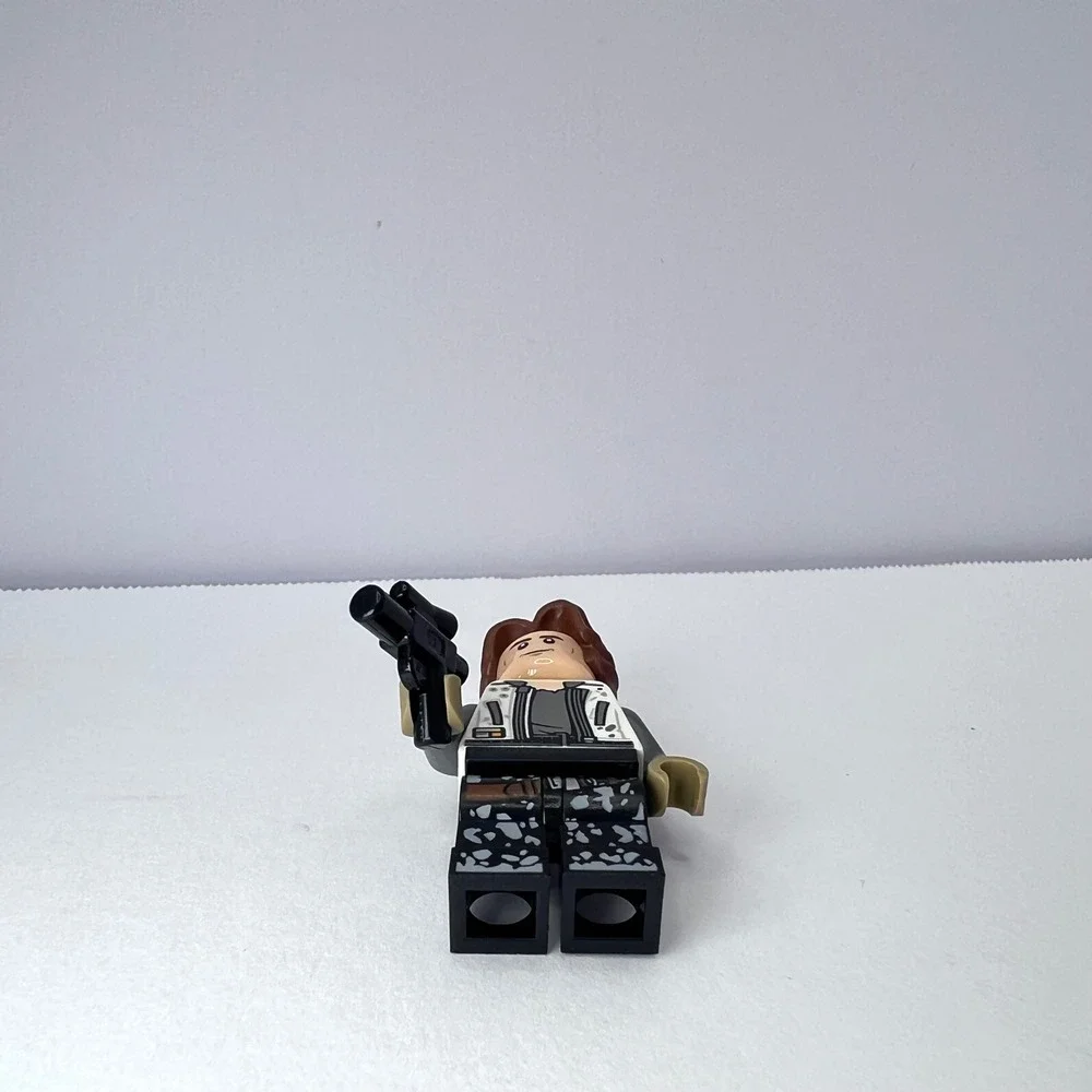 LEGO Star Wars Han Solo sw0915 Minifigure White Jacket Corellia Blaster 75209
